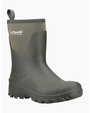Cotswold Standlake Rubber Wellington Boots - Green