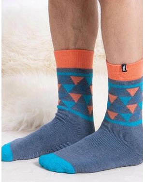 Totes Toasties 3324 Original Slipper Socks Slipper Socks Yeti - Blue