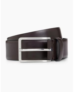 BOSS Boss Erman L Sz35 Belt S1-26 205 Dark - Black