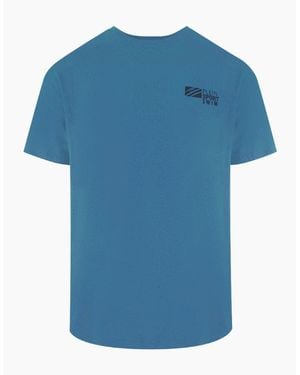 Philipp Plein Plein Sport Classic Logo Light T-Shirt - Blue
