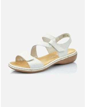 Rieker Sandals 659C7 80 - Metallic