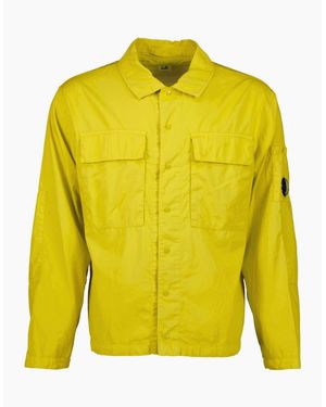 C.P. Company Rip-Stop Lens Overshirt - Yellow