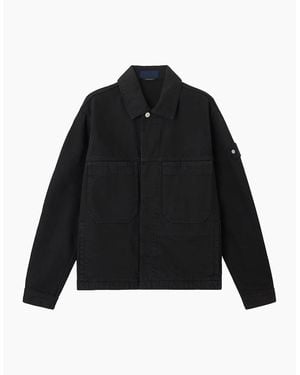 Stone Island 4100006 Light Bull Coach Jacket - Black