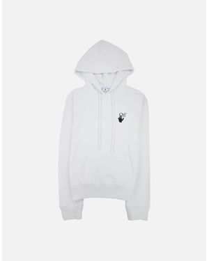 Off-White c/o Virgil Abloh Off Degrade Arrow Slim Hoodie Multi - White