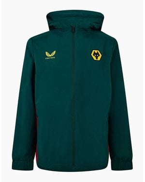 Castore Wlvs Lwt Jkt Sn99 - Green