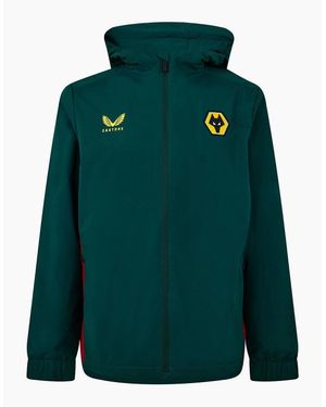 Castore Wlvs Lwt Jkt - Green
