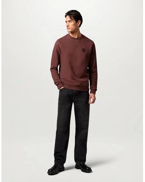 Belstaff Logo Sweatshirt - Red