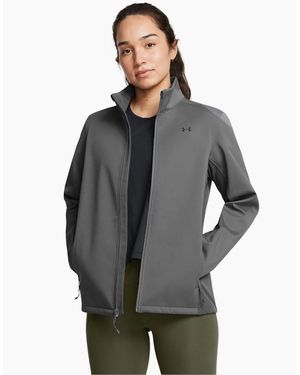 Under Armour Solid Patterned Puffer Jacket - Grey