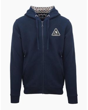 Aquascutum Zp + Hoody S - Blue