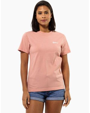 Jack Wolfskin Essential Cotton T-Shirt - Blue