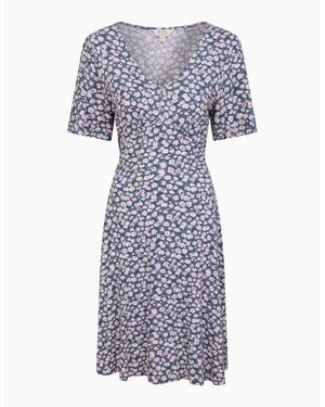 Mountain Warehouse Ladies Como Floral Dress - Blue