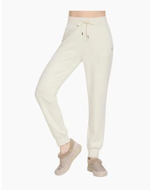 Skechers Cosy Luxe Jogger Off Joggers - White