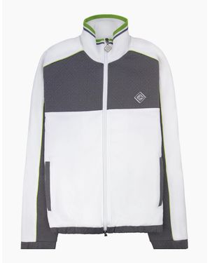CASABLANCA Tennis Jacquard Track Jacket - Grey