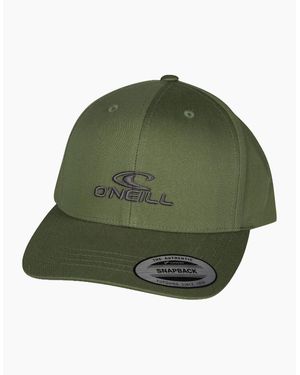 O'neill Sportswear Logo Wave Baseball Cap - Green