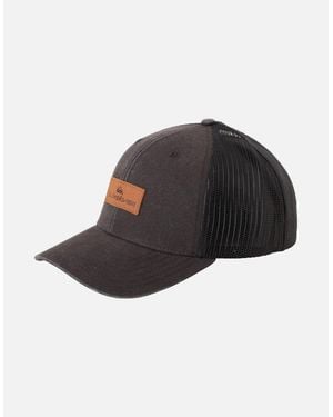 Quiksilver Down The Hatch Trucker Baseball Cap - Black