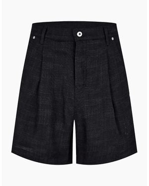 Off-White c/o Virgil Abloh 90S Logo Bermuda Shorts - Black