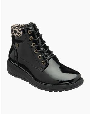 Lotus Abelia Ankle Boots - Black