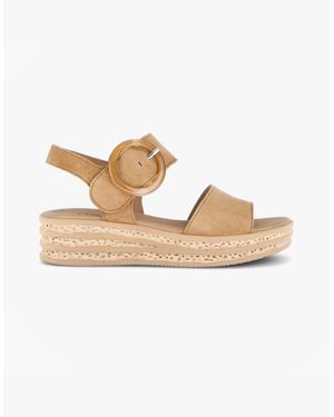 Gabor Andre Ankle Strap Sandals - White