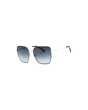 Juicy Couture Matte Frame Dark Gradient Sunglasses - Blue