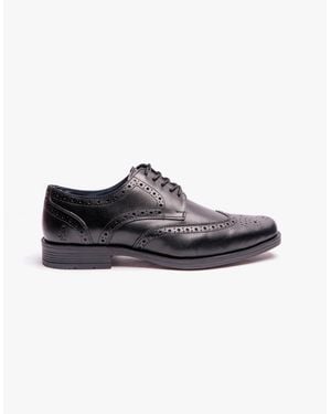 Hush Puppies Brace Lace-Up Brogues - Black