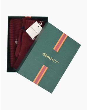 GANT Beanie & Glove Set Plumped - Green