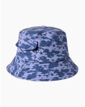 SealSkinz Lynford Waterproof Canvas Bucket Hat - Blue