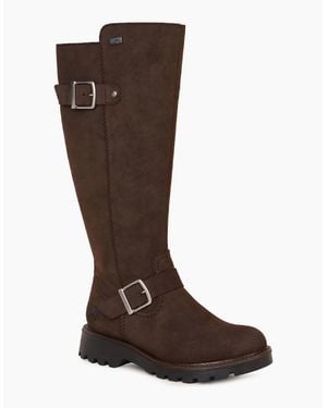 Rieker Burton Knee High Boots - Brown