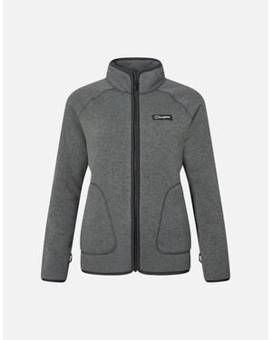 Berghaus Asterby Interactive Full Zip Fleece - Grey