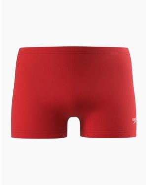 Speedo Big Logo Endurance+ Swim Shorts - Red