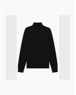BOSS Akiro S Roll Neck Jumper - Black