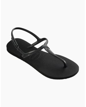 Havaianas Hav. Twist 35 36 Flip Flops - Black