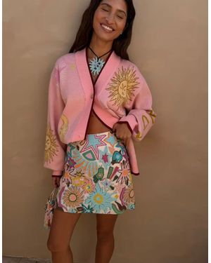 Never Fully Dressed Mystical Cardigan - Pink