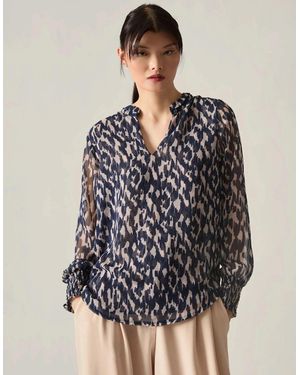 James Lakeland Abstract Print Blouse - Multicolour
