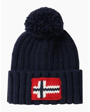Napapijri Semiury 5 Beanie Hat Marine - Blue