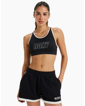Roxy Everyday Flow Adjustable Medium Support Sports Bra - Black
