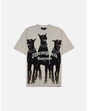 Represent Thoroughbred T Shirt Vintage - White
