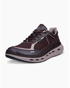 Ecco Biom 720 Waterproof Leather Trainers - Blue