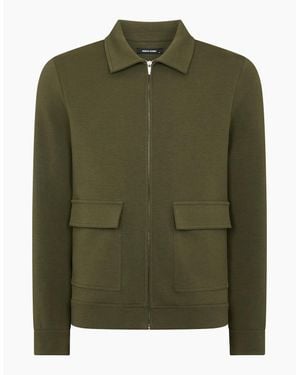 Remus Uomo Bamboo-Blend Overshirt - Green
