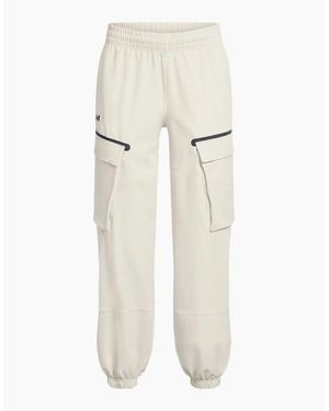 Under Armour Unstoppable Closed Hem Jersey Joggers - White