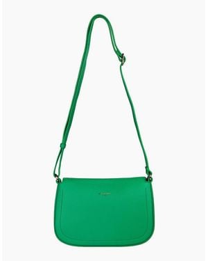 David Jones Lizzie Shoulder Bag - Green