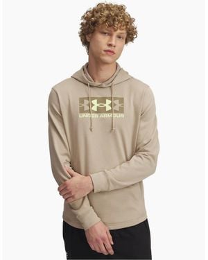 Under Armour Rv Trry Logo Hoody - Natural