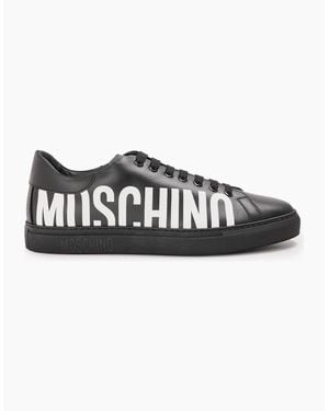 Moschino Low Top Trainers - Black