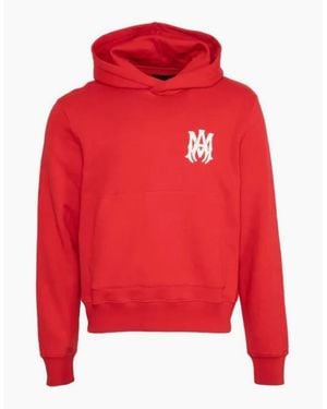 Amiri Ma Logo Hoodie - Red