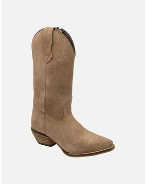 Ravel Taylor Western Style Boots - White