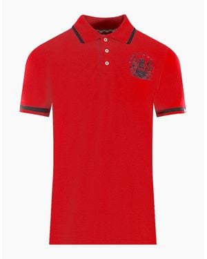 Aquascutum Tipped Aldis Polo Shirt - Red