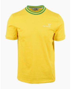 Sergio Tacchini Rainer T-Shirt Cyber/Fern - Yellow