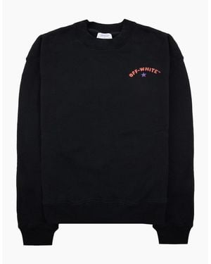 Off-White c/o Virgil Abloh Off Star Arrow Skate Crewneck - Black