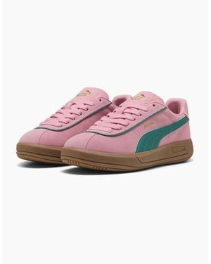 PUMA Club Klassika Low Top Trainers - Pink