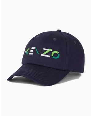 KENZO Tiger Baseball Cap - Blue