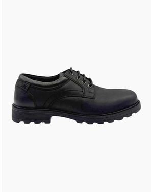 Rockport Marshall Plain Toe Derby Shoes - Black